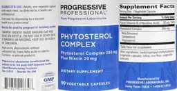 Label for Phytosterol Complex 285 mg
