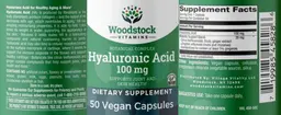 Label for Hyaluronic Acid 100 mg