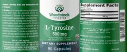 Label for L-Tyrosine 500 mg