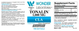 Label for Tonalin 1,000 mg