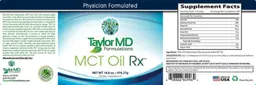 Label for MCT Oil Rx