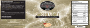 Golden Gains Homemade Apple Pie Flavor
