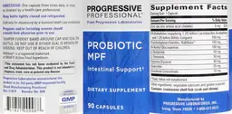 Label for Probiotic MPF