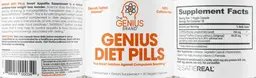 Label for Genius Diet Pills