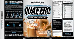 Label for Quattro Iced Caramel Macchiato