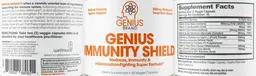 Label for Genius Immunity Shield