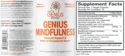 Label for Genius Mindfulness