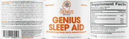 Label for Genius Sleep Aid
