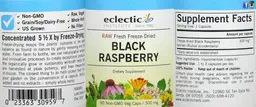 Label for Black Raspberry 300 mg