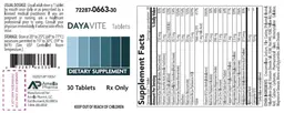 Label for DAYAVITE
