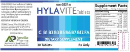 Label for HYLAVITE