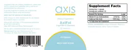 Label for AxiFol 1 mg/3760 IU Capsules