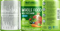 Label for Whole Food Multivitamin for Men