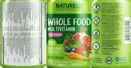 Label for Whole Food Multivitamin for Women