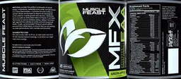 Label for MFX EAA Green Apple Flavor