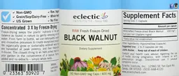 Label for Black Walnut 400 mg
