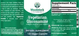 Label for Vegetarian Glucosamine