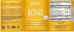 Label for Mood Boosting Blend