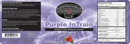 Label for Purple InTrain Purple Raspberry Flavor