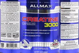 Label for Creatine 3000