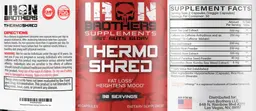 Label for Thermo Shred