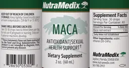 Label for Maca