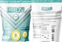 Label for BarnDad's FiberDX Flavorless