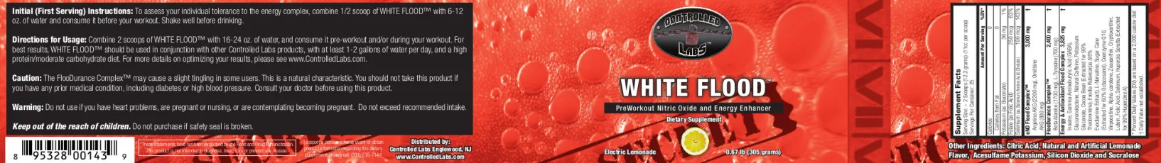 Label for White Flood