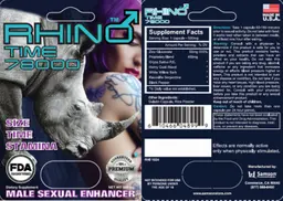 Label for Rhino Time 78000