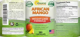 Label for African Mango