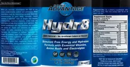 Label for Hydr8 Grape