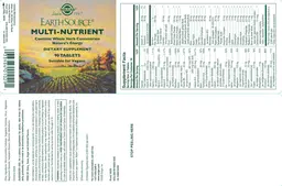 Label for Earth Source Multi-Nutrient