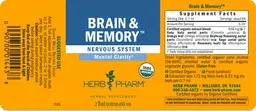 Label for Brain & Memory