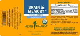 Label for Brain & Memory