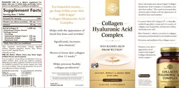 Label for Collagen Hyaluronic Acid Complex
