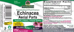 Label for Echinacea Aerial Parts