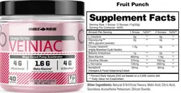 Label for Veiniac Fruit Punch