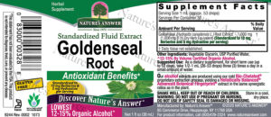 Goldenseal Root