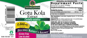 Gotu Kola Extract
