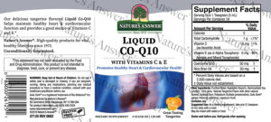 Liquid Co-Q10 Great Tasting Tangerine