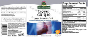 Liquid Co-Q10 Great Tasting Tangerine