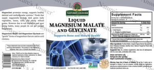 Liquid Magnesium Malate and Glycinate
