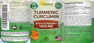 Turmeric Curcumin 1400 mg