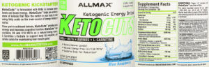 KetoCuts Ketogenic Energy Drink Blue Ras