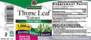 Thyme Leaf Extract