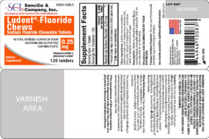 Ludent - Fluoride Chews 0.25 mg