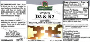 Vitamin D3 & K2
