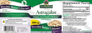 Astragalus 500 mg