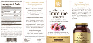 Label for Ester-C Plus Immune Complex