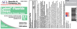 Ludent - Fluoride Chews 0.5 mg